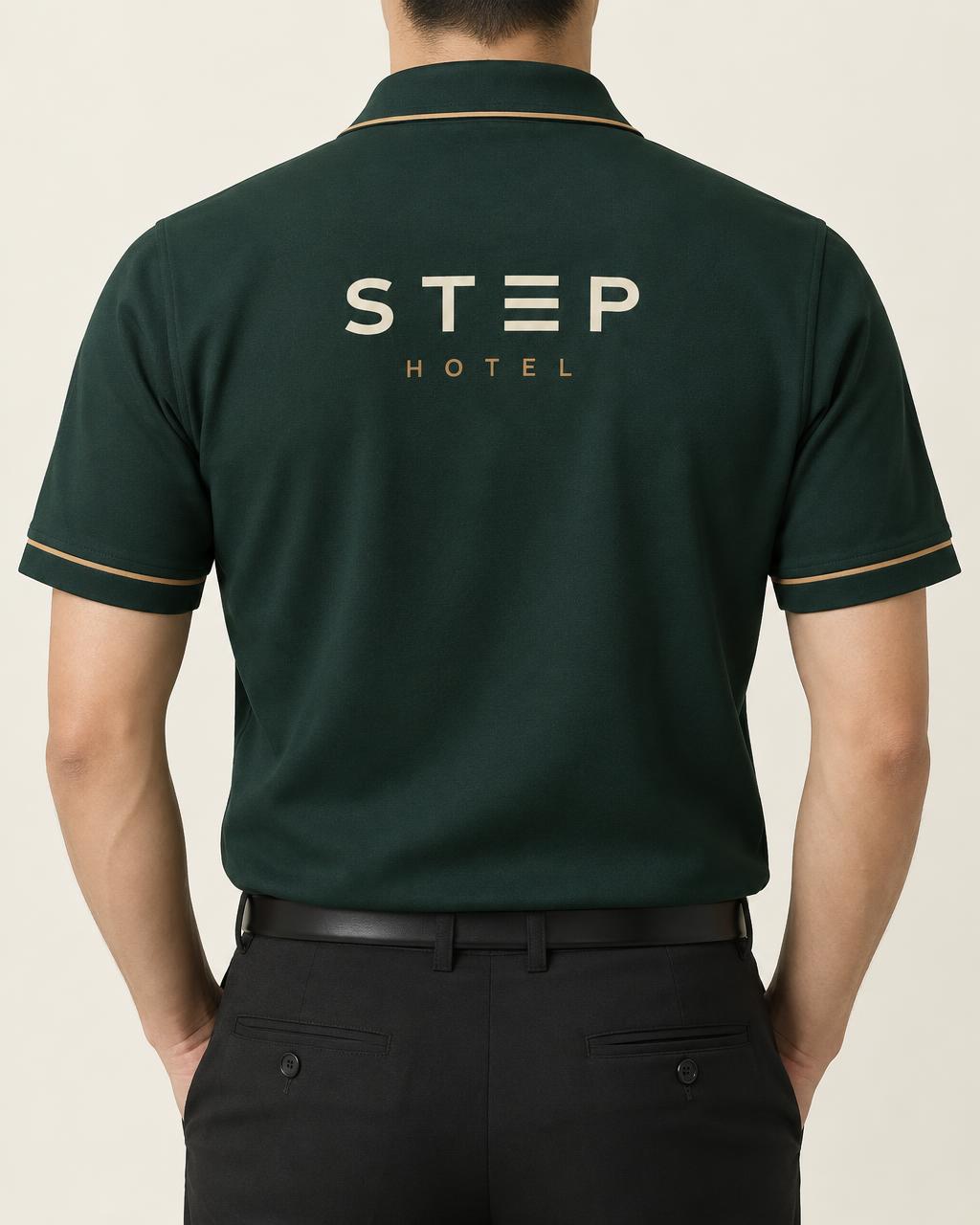 STEP Hotel — Front office — back