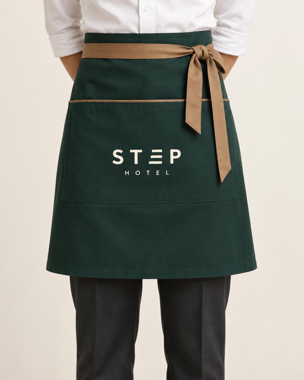 STEP Hotel — Service apron