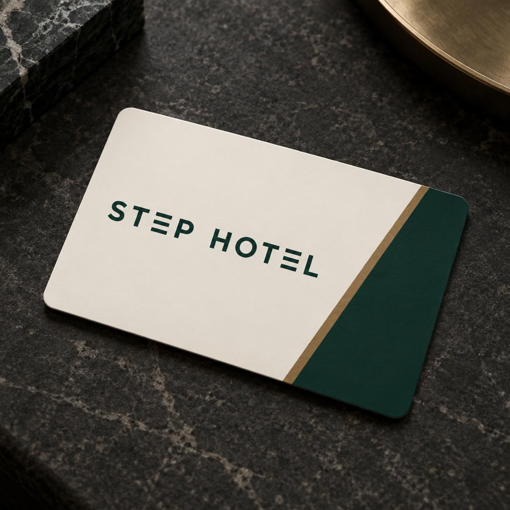 STEP Hotel — Room key card